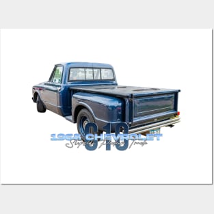 1968 Chevrolet C10 Stepside Pickup Truck Posters and Art